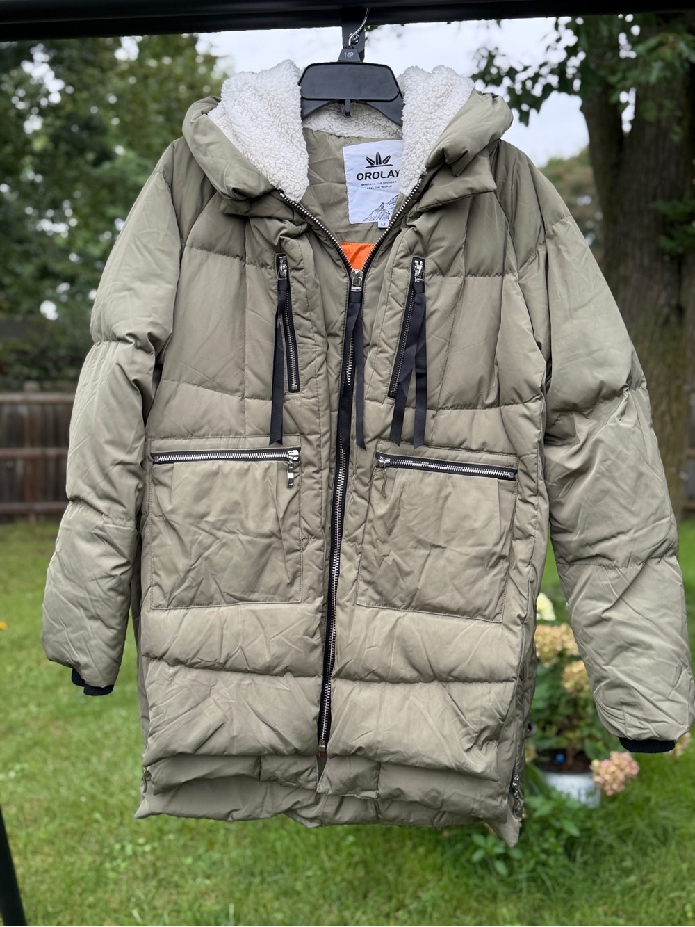 Orolay 092 "The Amazon Coat" Universe Women's Thickened Down Jacket Fleece Hood